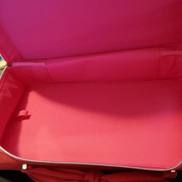 ESTEE LAUDER RED CHRISTMAS HOLIDAY 2021 CASE  MAKEUP COSMETIC - Picture 7 of 7